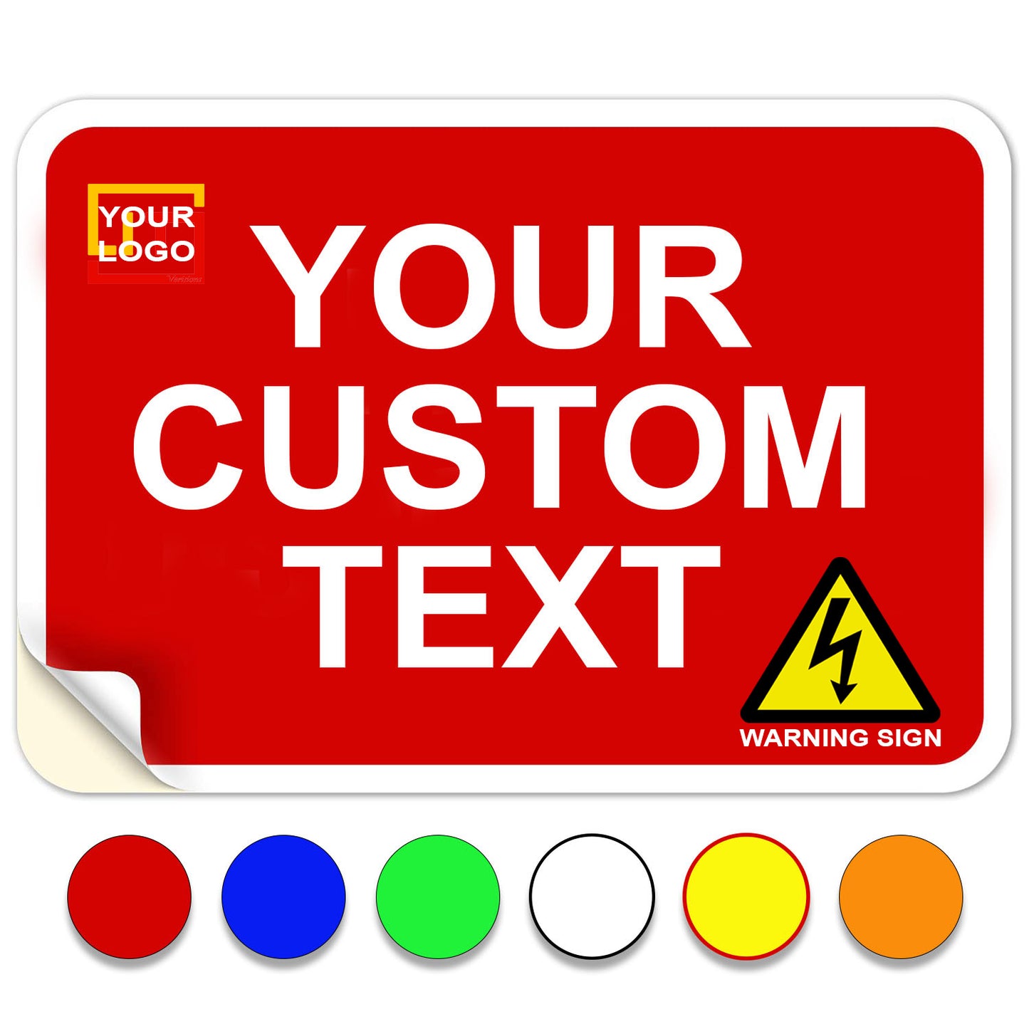 Littversions Custom Labels Main Disconnect Sticker Electrical Service Label Notice Emergency Sign Symbol Decal Marker Vinyl 12x9 9x12 9x7 7x9 6x4 4x6 3x2 2x3 10.7 3.5 inches Vinyl Waterproof