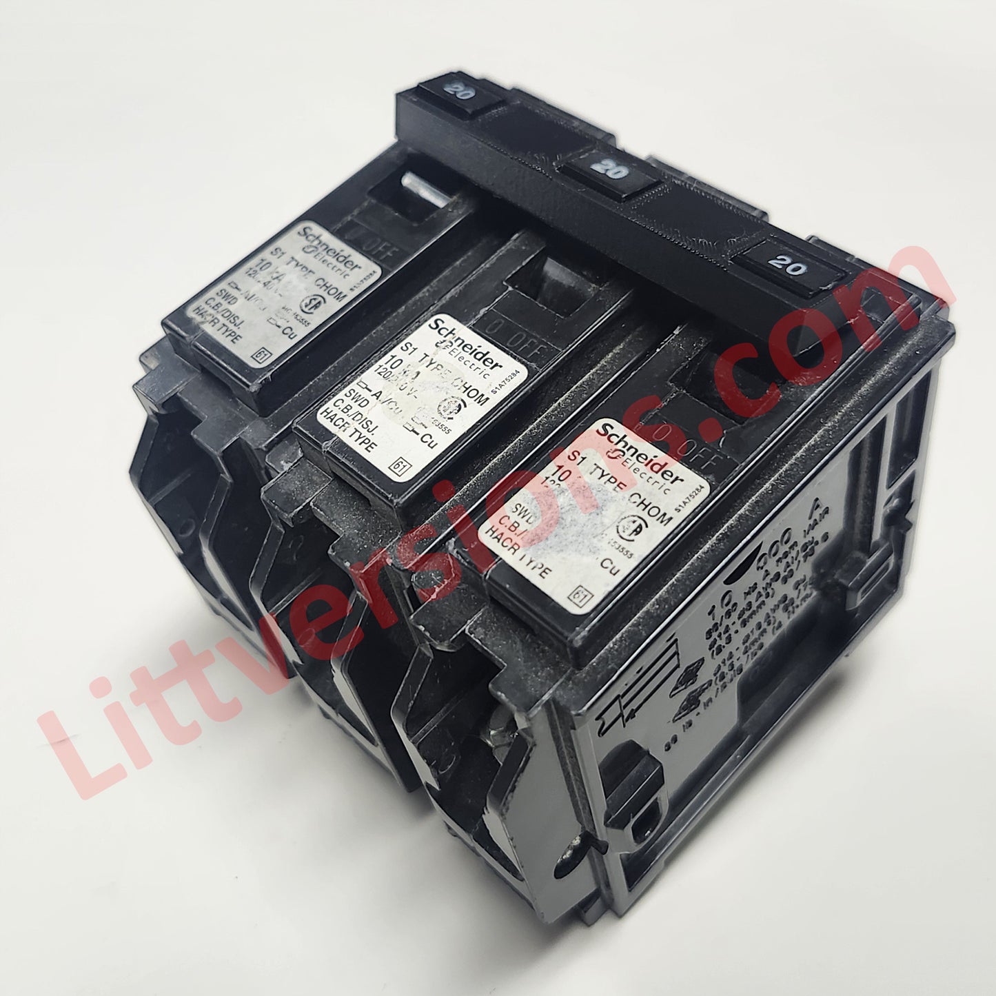 2 Pack Handle Tie Join 3 Single Pole or 3 Pole 1" Replacement for Square D Schneider Electric Breakers Common Trip CHOM Breakers QO1HTCP HOMT HT Circuit Breaker