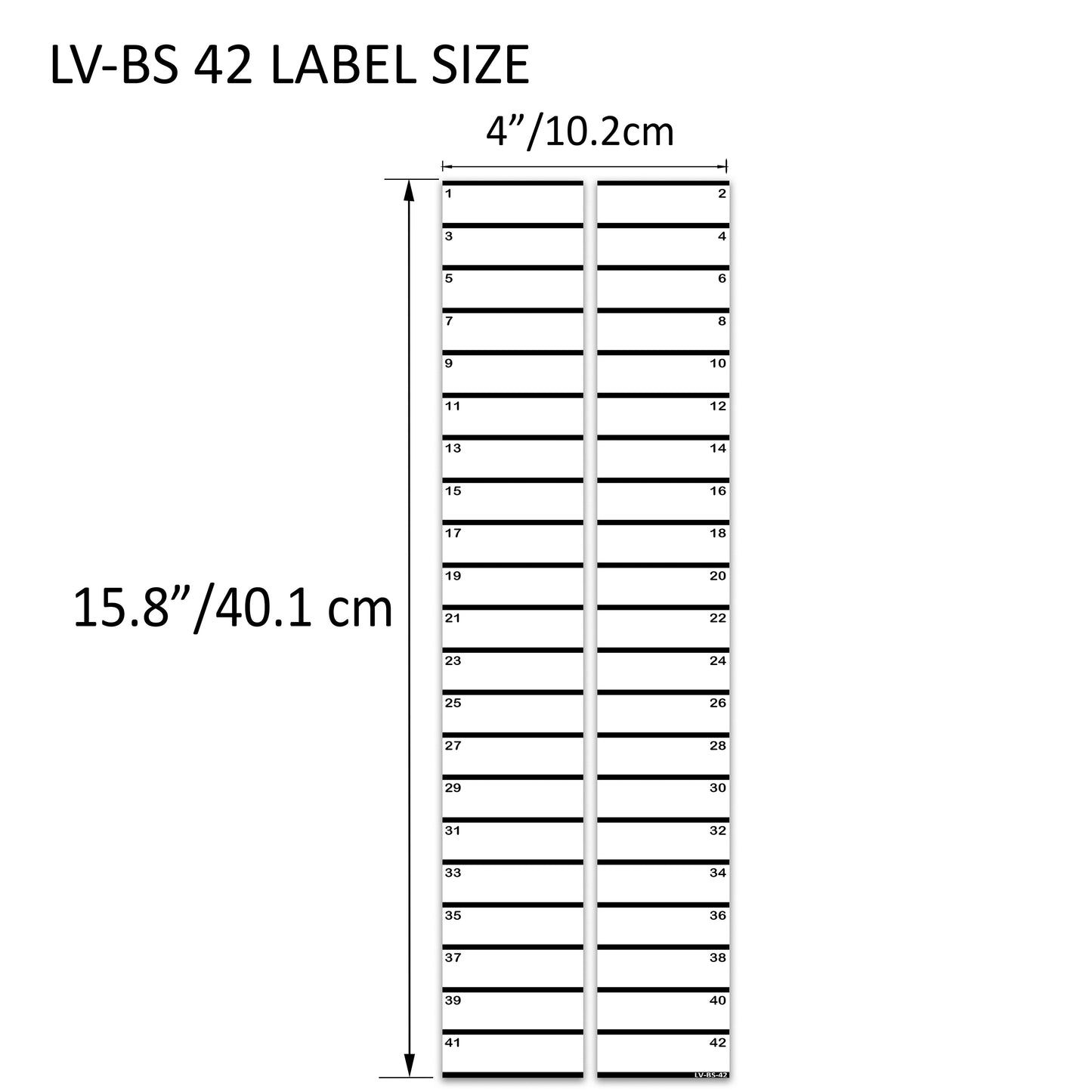Breaker side 42 Circuits