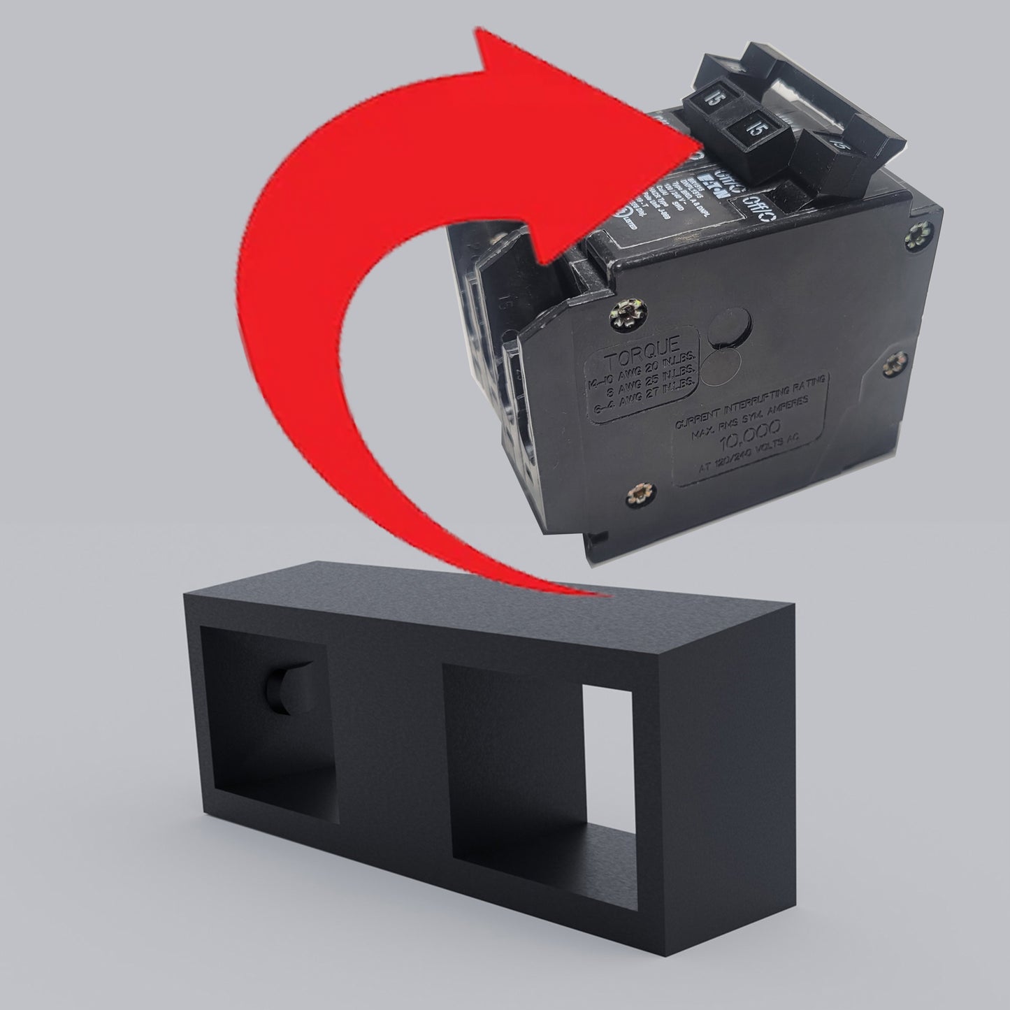 10 Pack Handle Tie for Joining Inside Only Quad Eaton Cutler Hammer Breakers Common Trip BR BQ THOW Type Breakers