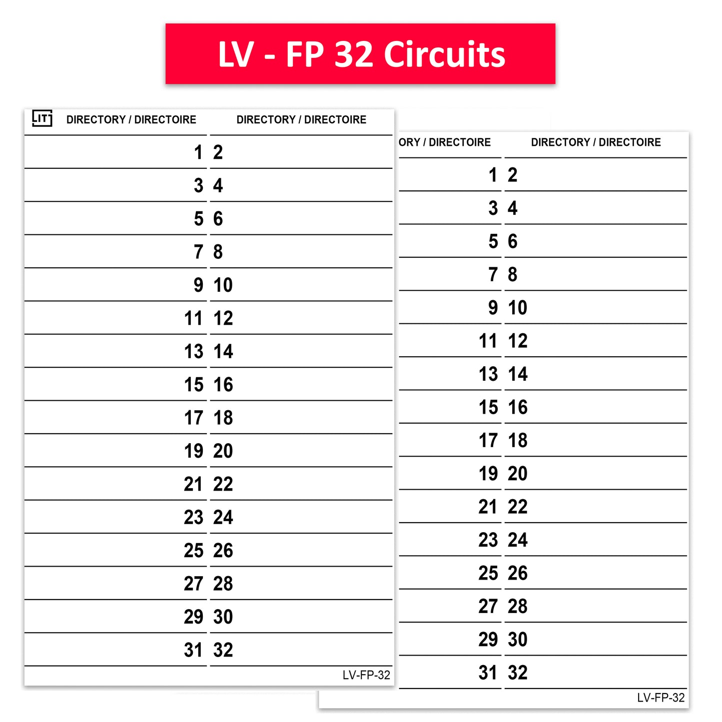 Replacement for Federal Pioneer/ Stablok 32 Circuits