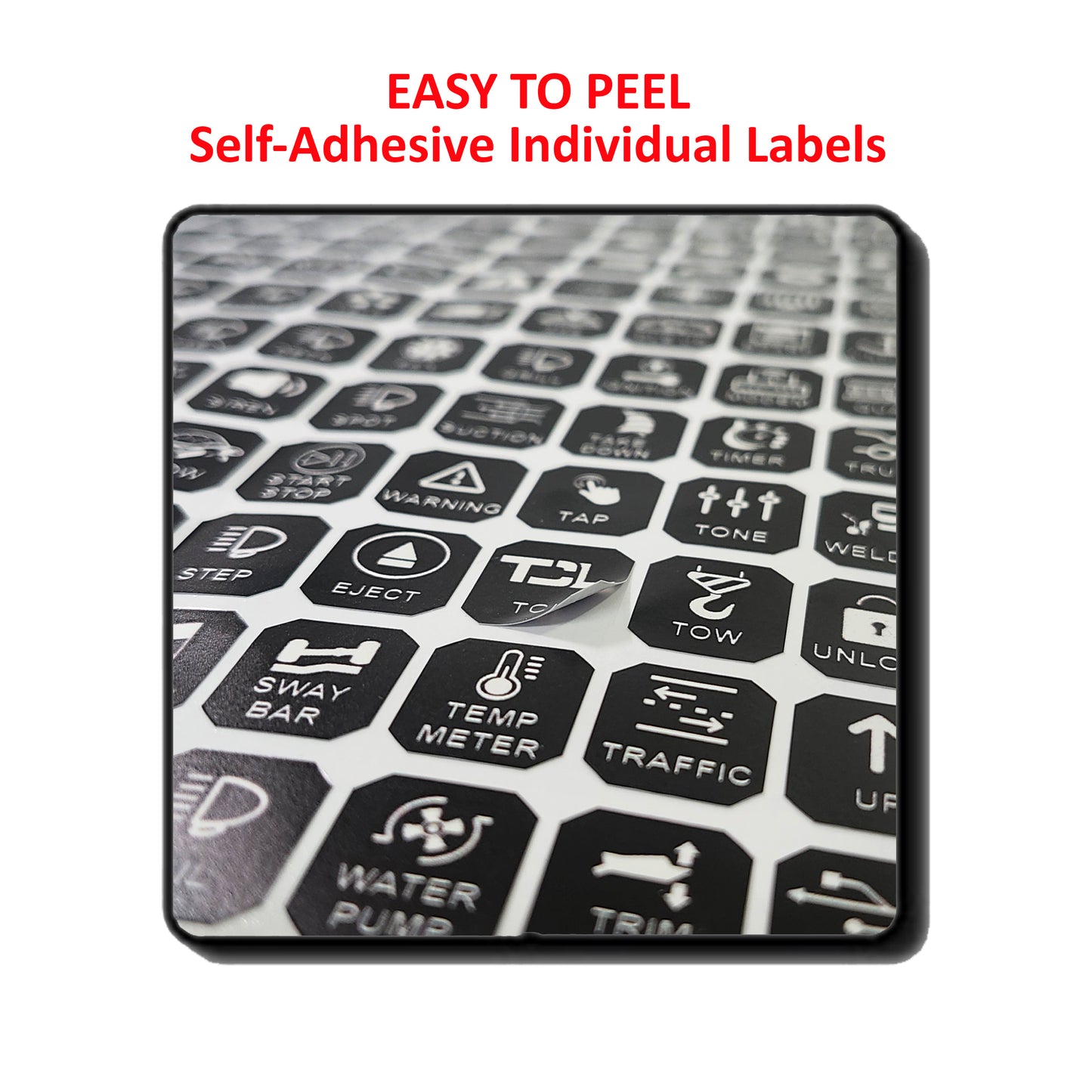 200 Pcs Vertical AC DC 6/8/12 Gang Switch Control Panel Stickers Labels Vinyl Marine Boat Car Truck RV ATV Camper BA80 GA80 BB80 GB80 BC60 GC60 AR800 AR-820 RC800 RA80 X2