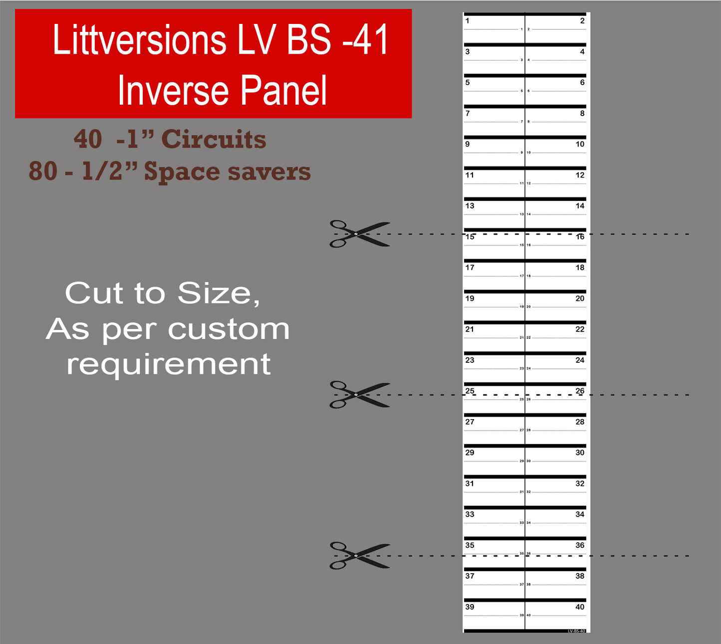 Inverse Breaker Side 40 Circuits