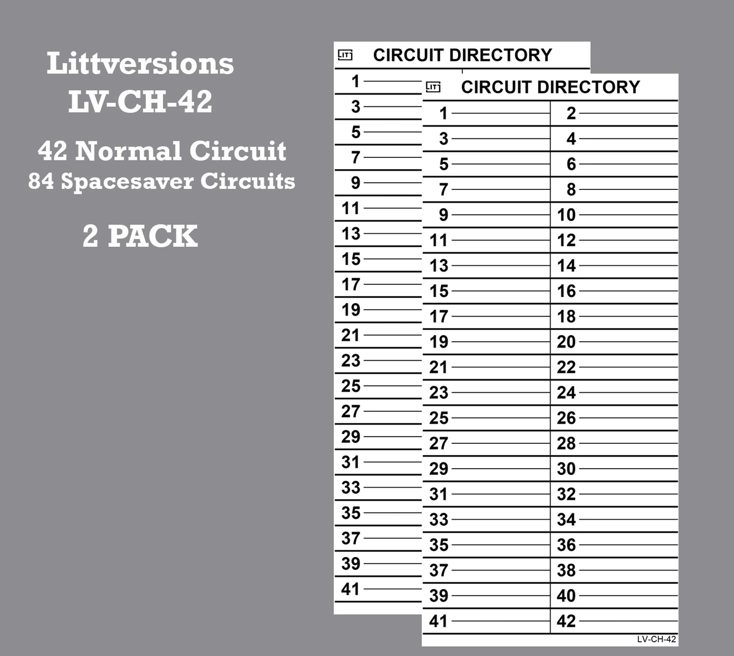 Replacement for Cutler Hammer 42 Circuits