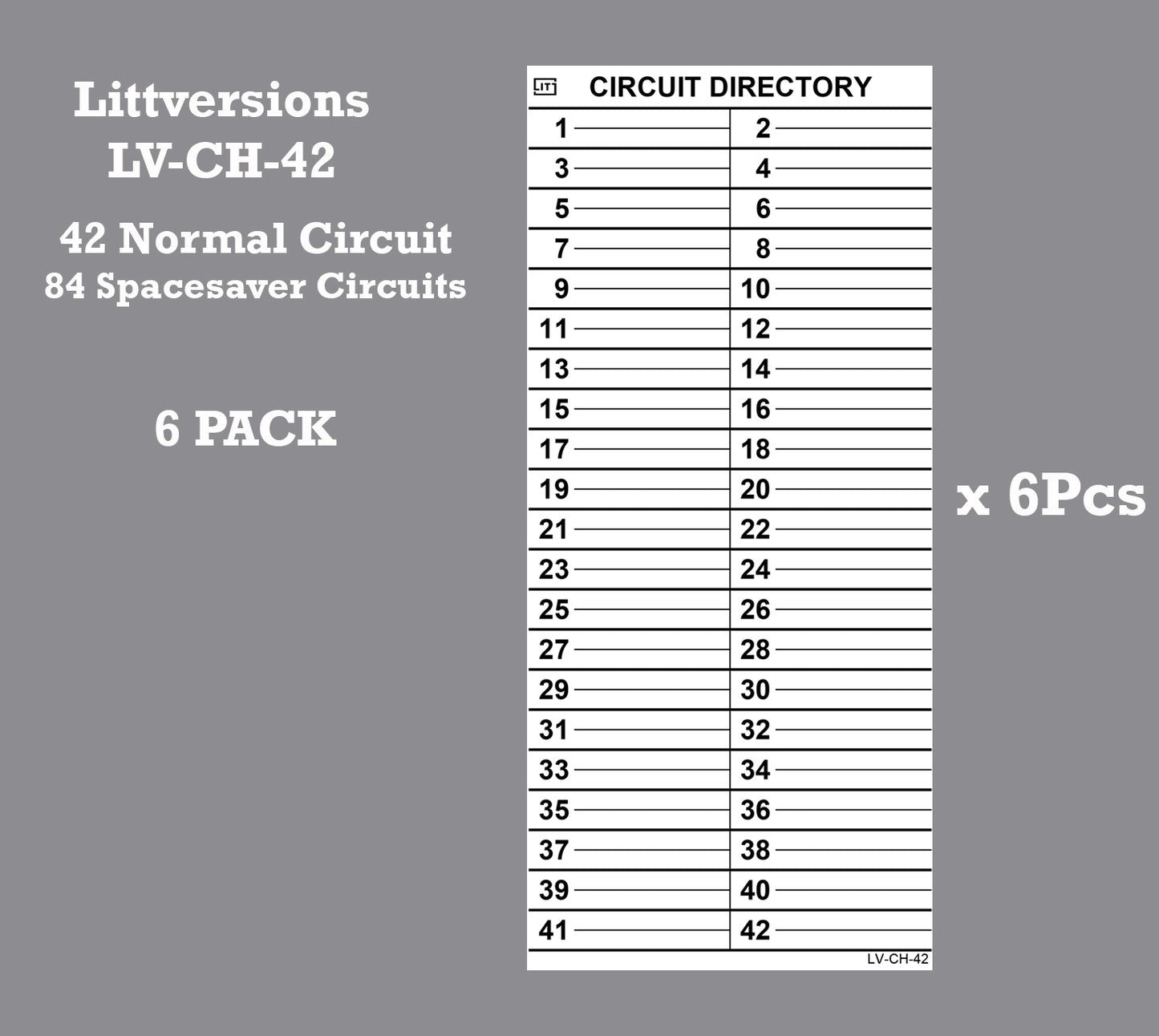Replacement for Cutler Hammer 42 Circuits