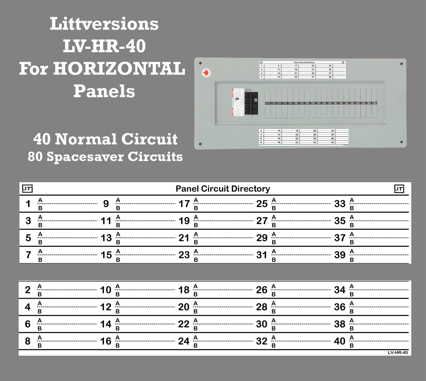 Horizontal 40 Circuits