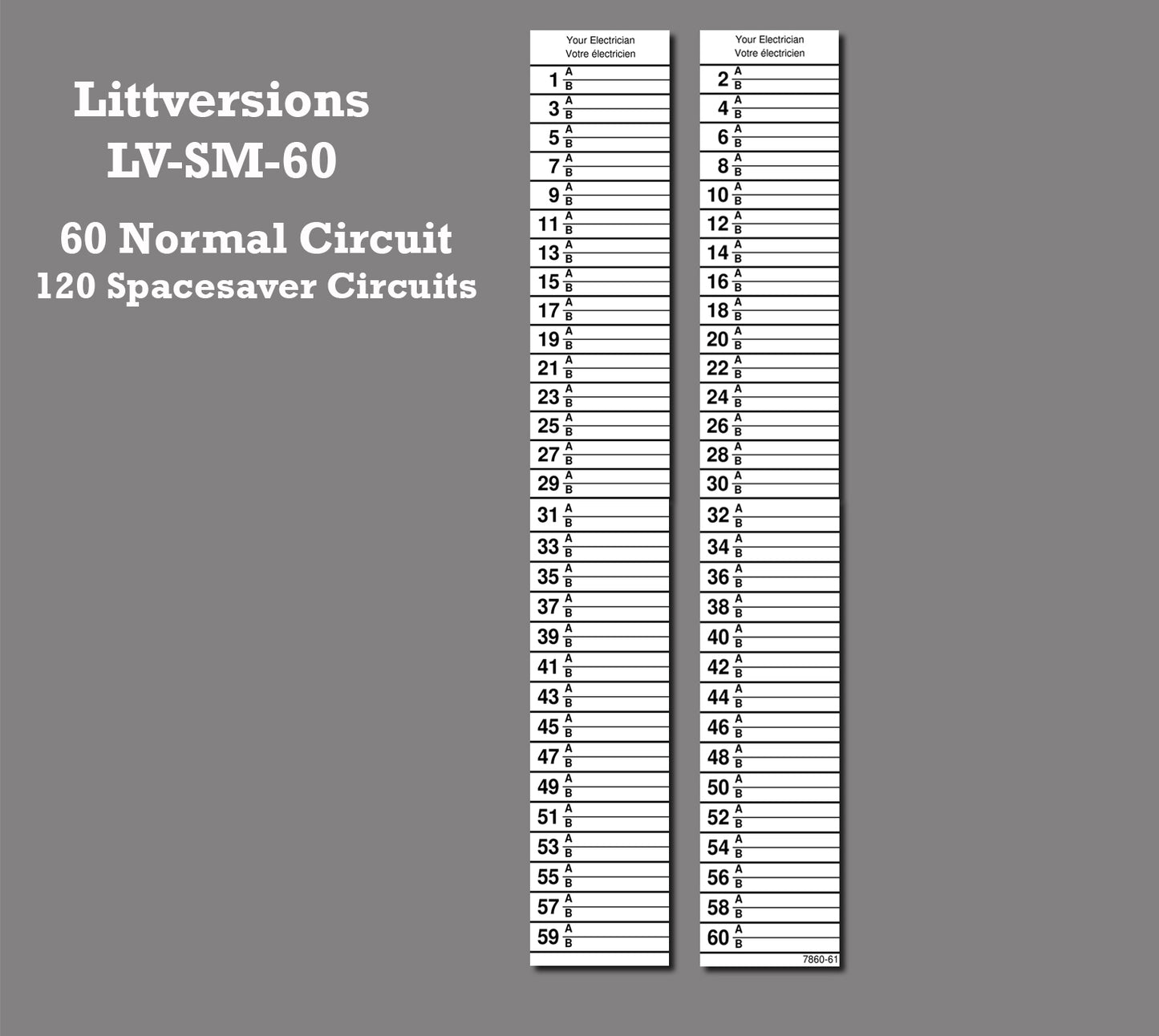 Replacement for Siemens 60 Circuits