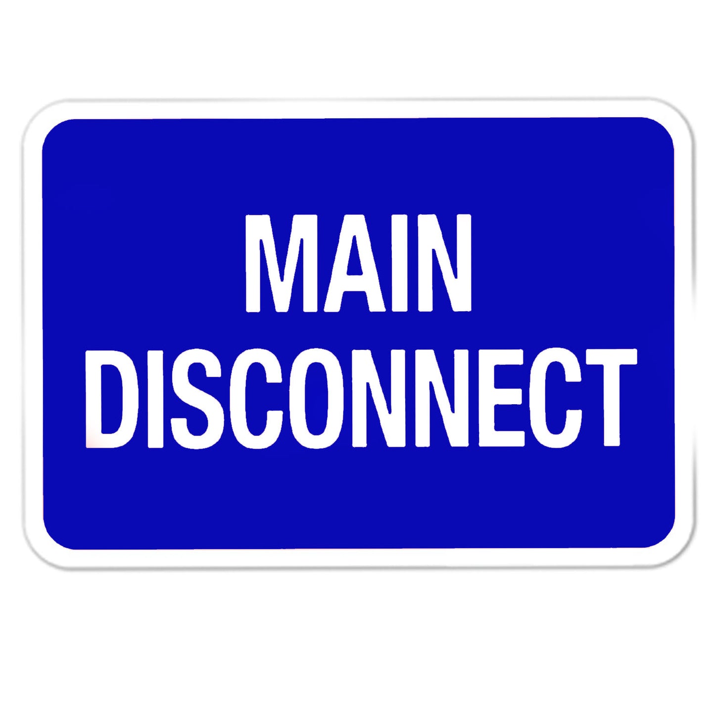 Littversions Custom Labels Main Disconnect Sticker Electrical Service Label Notice Emergency Sign Symbol Decal Marker Vinyl 12x9 9x12 9x7 7x9 6x4 4x6 3x2 2x3 10.7 3.5 inches Vinyl Waterproof