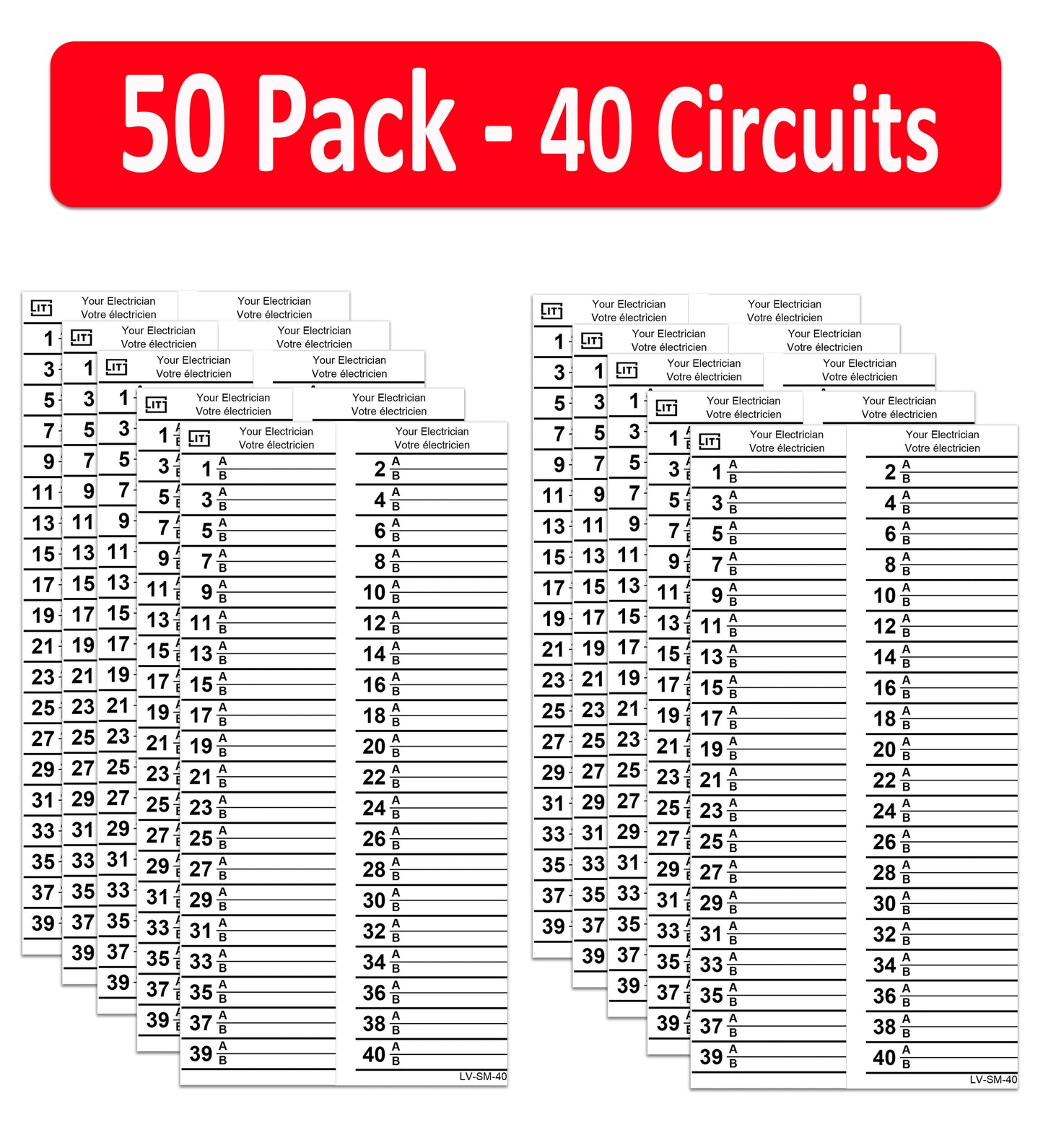 Replacement for Siemens 40 Circuits