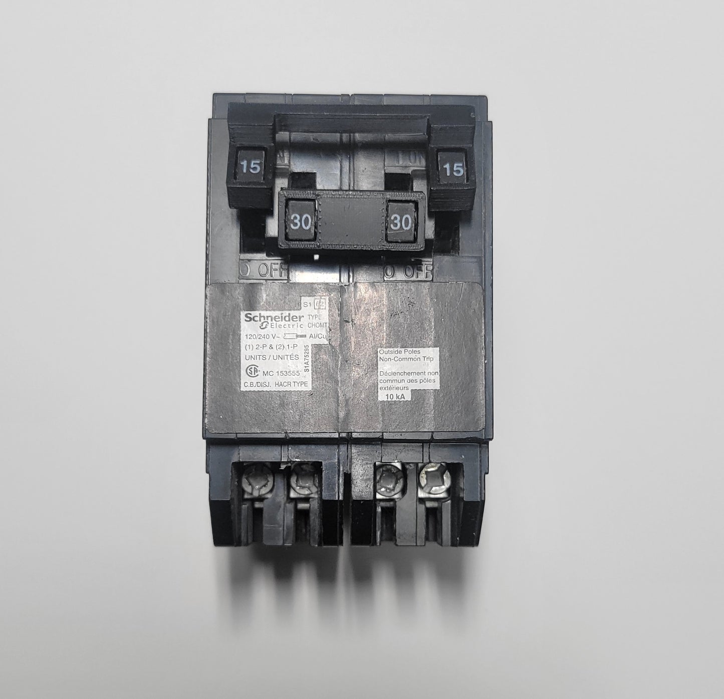 10 Pcs Handle Tie for Joining Outside and Inside Quad Tandem Square D Homeline Schneider CHOM Breaker Common Trip HOMT HT