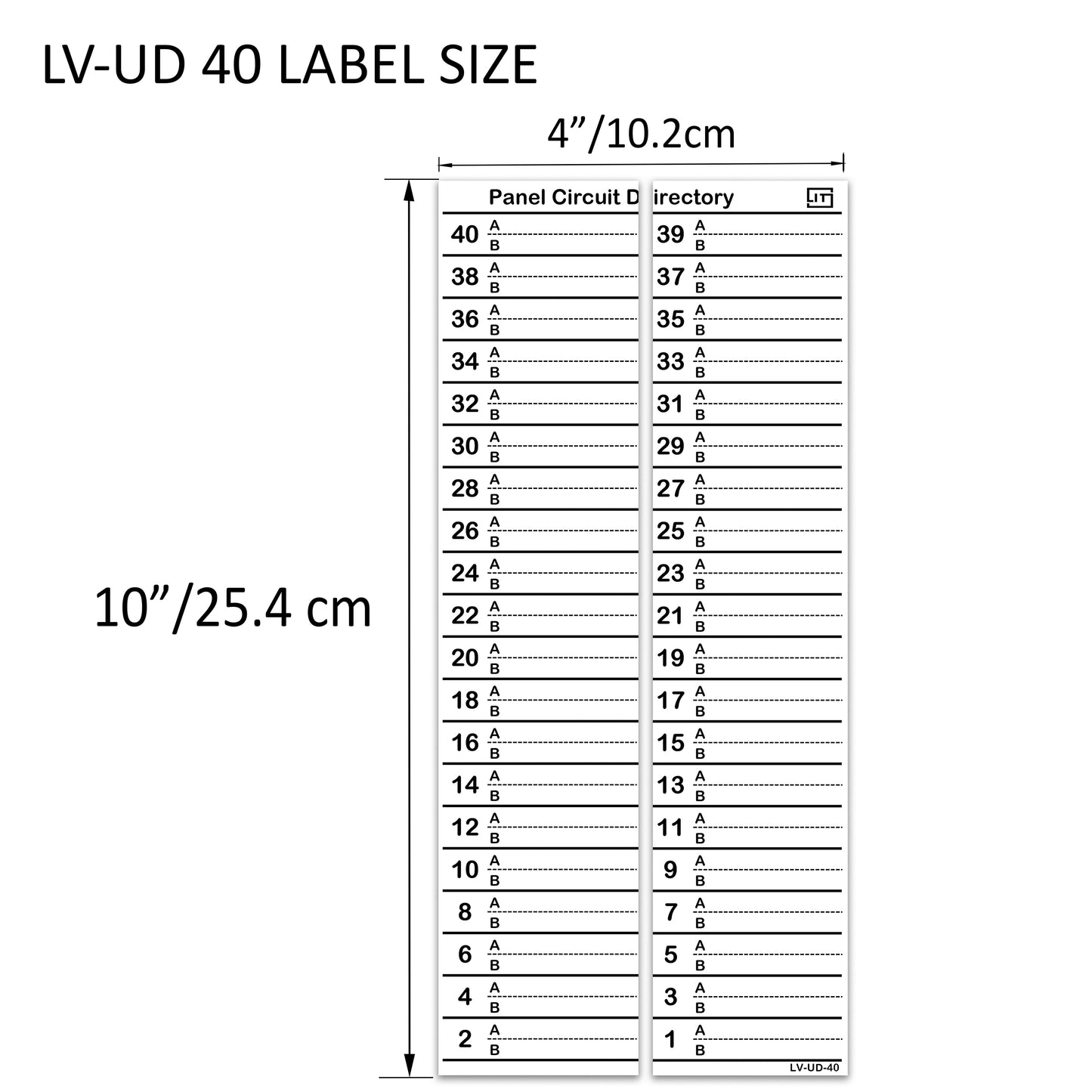 Inverse Upside down 40 Circuits