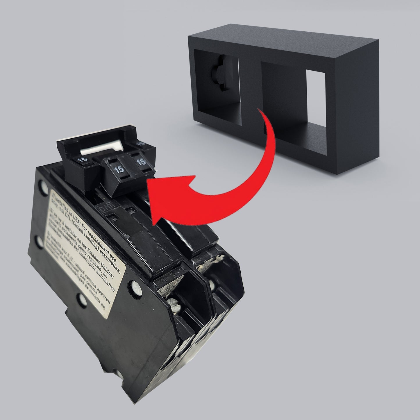 10 Pack Handle Tie for Joining Inside Only Quad Tandem Squared QO Type Common Trip QOTHTCP Circuit Breaker