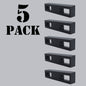 5 Pack Replacement Handle Tie Join 2 Single Pole for Siemens Breakers Murray Common Trip ECQTH3 BQ BQH HBQ BLH HBL Breakers