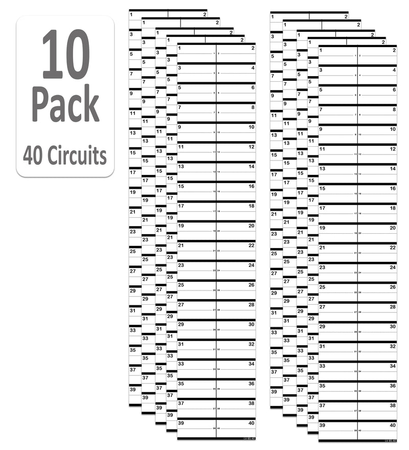 Breaker Side 40 Circuits