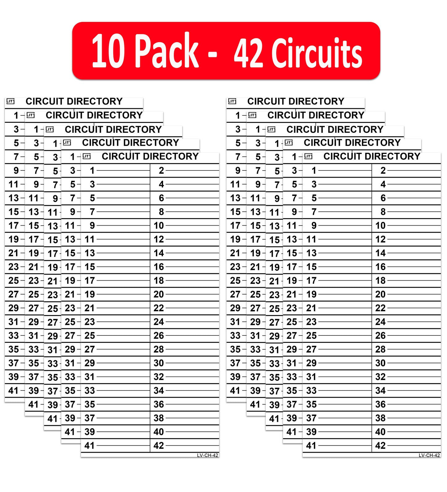 Replacement for Cutler Hammer 42 Circuits