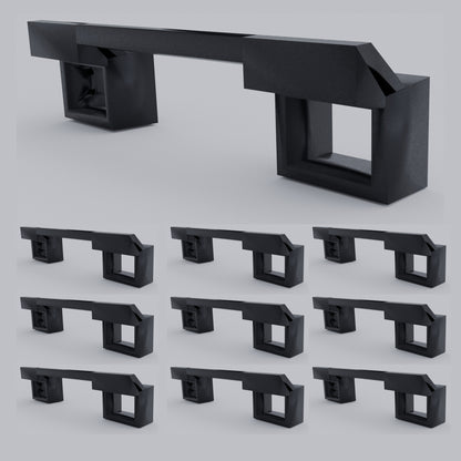 10 Pack Outside Only Handle Ties for Joining Two Tandem Siemens Breakers Common Trip QTH2