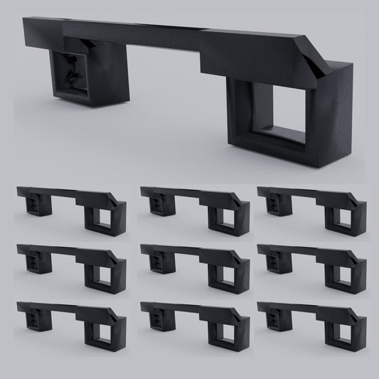 10 Pack Outside Only Handle Ties for Joining Two Tandem Siemens Breakers Common Trip QTH2