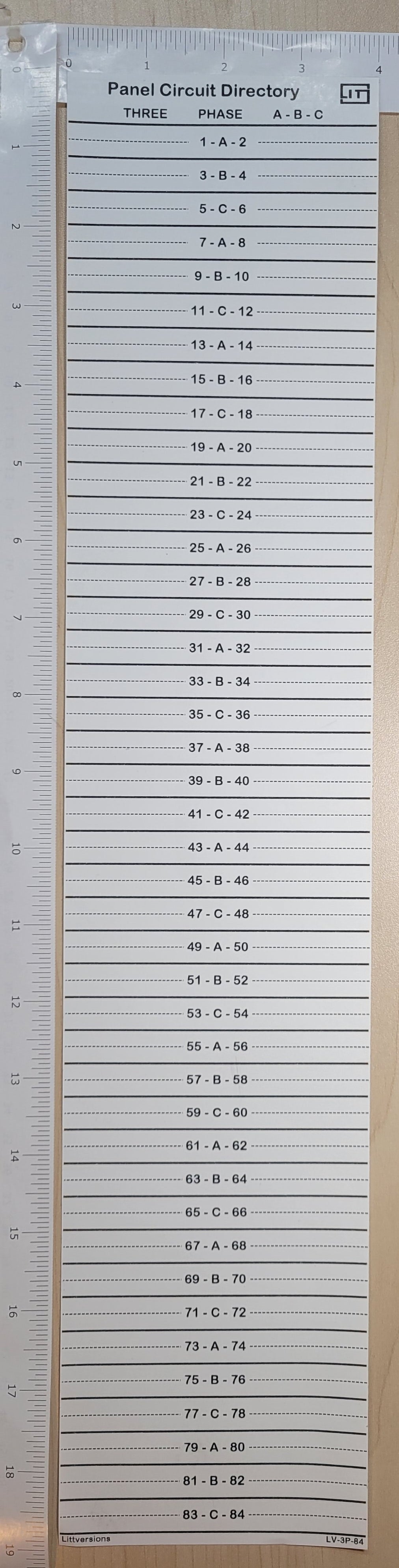 3 Phase 84 Circuit