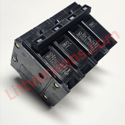 2 Pack Handle Tie Join 4 Single Pole or 4 Pole Replacement for Eaton Cutler Hammer Breakers Common Trip QL4HT BRHT BR Load Center & BR Circuit Breakers
