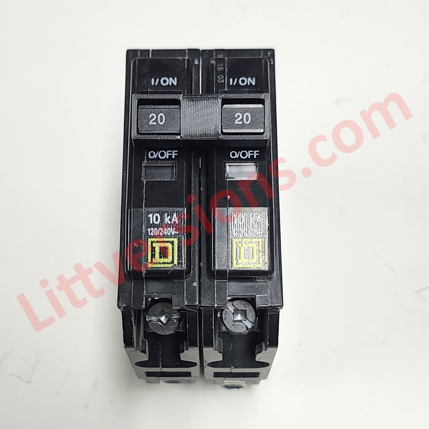 5 Pack Handle Tie Join 2 Single Pole or 2 Pole 3/4" Wide Replacement for Square D Type QO Electric Breakers Common Trip Breakers QO1HTCP QO Circuit Breaker