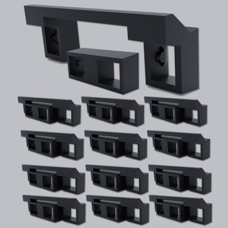 20 Pack Handle Tie for Joining 10 Outside and 10 Inside Quad Siemens Breakers Common Trip QTH2