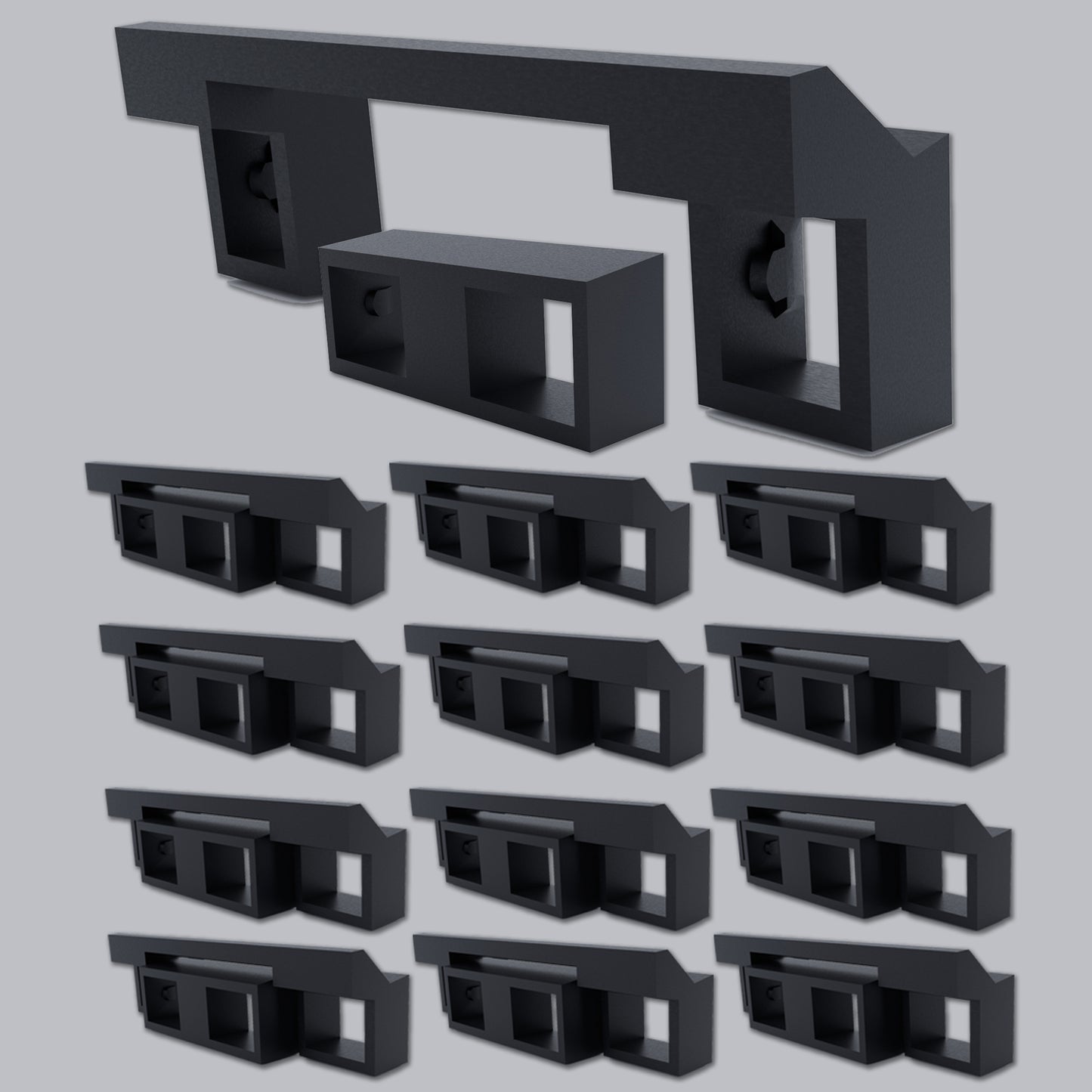 20 Pack 10 Outside and 10 Inside Handle Ties for Joining Two Tandem Siemens Breakers Common Trip QTH2