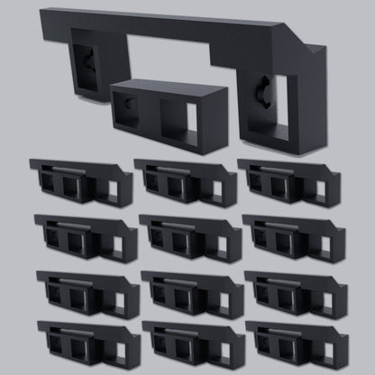 20 Pack 10 Outside and 10 Inside Handle Ties for Joining Two Tandem Siemens Breakers Common Trip QTH2