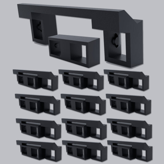 20 Pack 10 Outside and 10 Inside Handle Ties for Joining Two Tandem Siemens Breakers Common Trip QTH2