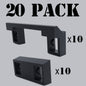 20 Pack Handle Tie for Joining 10 Outside and 10 Inside Quad Tandem Square D Schneider Squared CHOM Breaker Common Trip HOMT HT