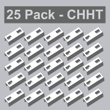25-Pack CHHT Handle Tie Replacement for Eaton Cutler-Hammer Type CH Circuit Breakers, Joins Two Single-Pole 3/4-Inch CH 0.75 Inch Breakers
