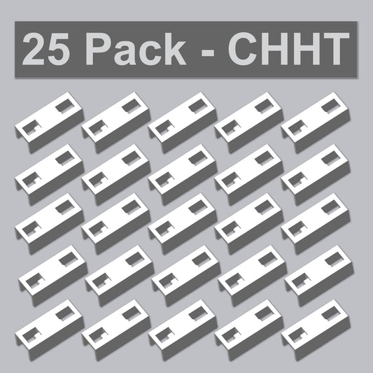 25-Pack CHHT Handle Tie Replacement for Eaton Cutler-Hammer Type CH Circuit Breakers, Joins Two Single-Pole 3/4-Inch CH 0.75 Inch Breakers