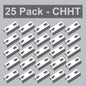 25-Pack CHHT Handle Tie Replacement for Eaton Cutler-Hammer Type CH Circuit Breakers, Joins Two Single-Pole 3/4-Inch CH 0.75 Inch Breakers