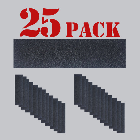 25 Pack 1/2 inch GE TFH THQP Challenger Type A Square D Universal Knockout Filler Plate 1/2" x 2.5" Blank Flush Cover for Twist Thin Circuit Breaker Electrical Panel Box Load Center