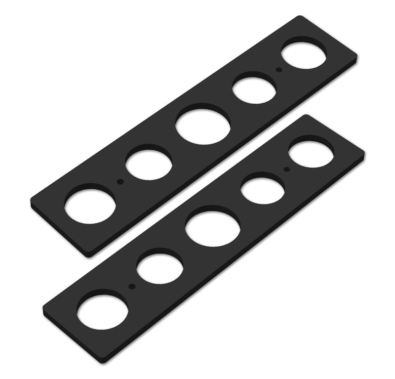 Replacement Waterline Escutcheon Deck Repair Plate for Kitchen or Bathroom Faucets - Universal Fit, Sink Cover Baseplate Reinforces Counters and Provides Stable Faucet Maintenance