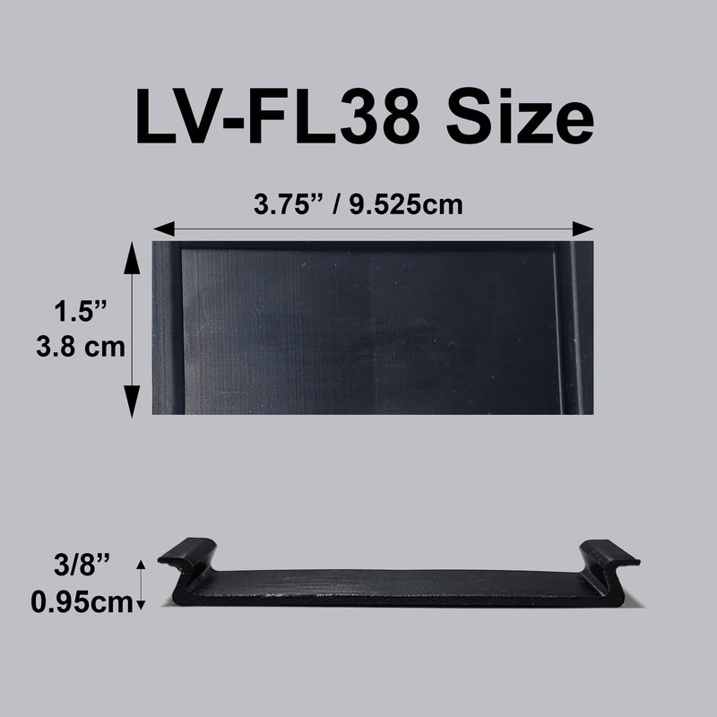 2 Pack 1.5 inch Universal Filler Plate 1.5" x 3.75" Blank Flush Cover for AEC Electric Panel Amalgamated Fuse Box Electrical Panel Box