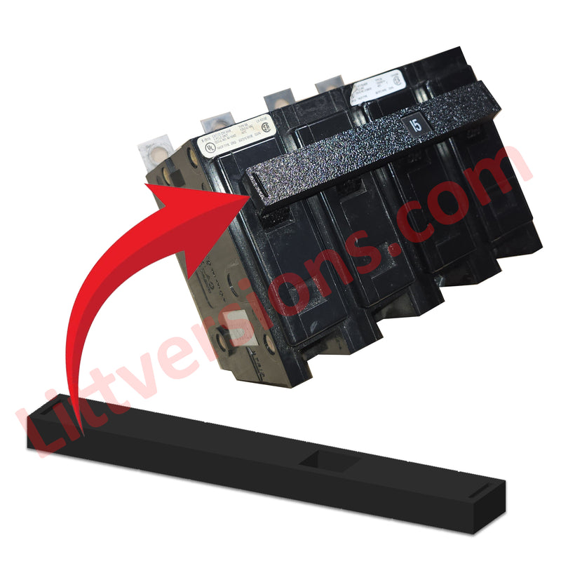 1 Pack Handle Tie Join 4 Single Pole or 4 Pole Replacement for Eaton Cutler Hammer Westinghouse Quicklag Type BA BAB QC QCR QBGF QBHW Circuit Breakers