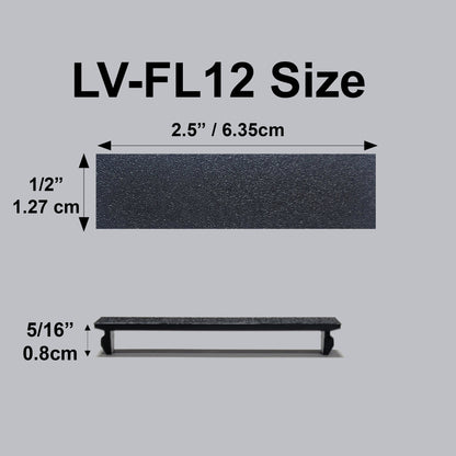 25 Pack 1/2 inch GE TFH THQP Challenger Type A Square D Universal Knockout Filler Plate 1/2" x 2.5" Blank Flush Cover for Twist Thin Circuit Breaker Electrical Panel Box Load Center