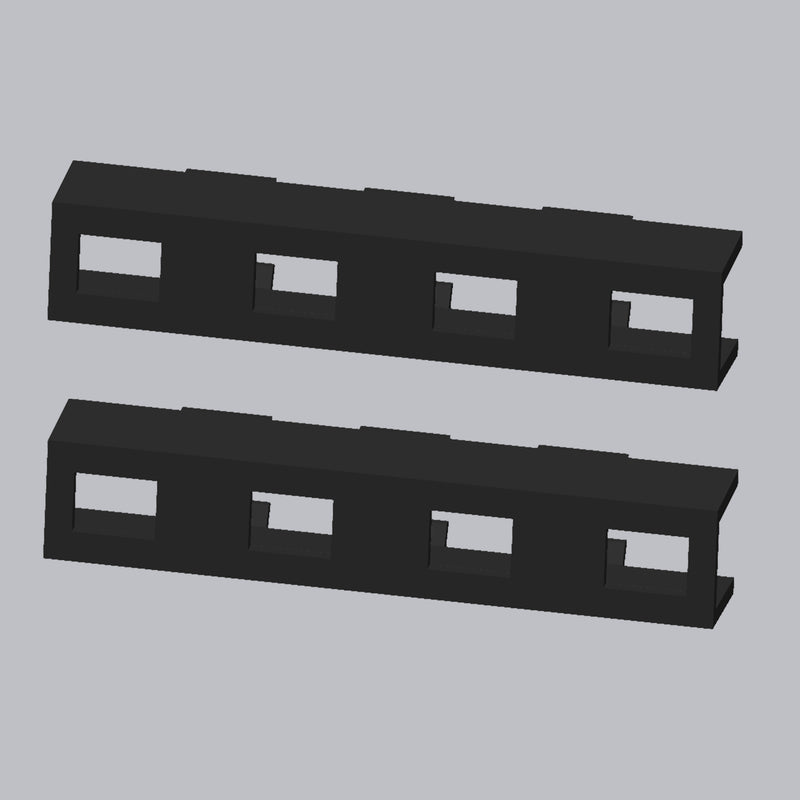 THT/TQHT Handle Tie Join 2/3/ 4 Single Pole or 2/3/4 Pole 1/2" Wide Replacement for GE General Electric Electrical Breakers Common Trip Breakers THT2 TQHT1 TQHT2