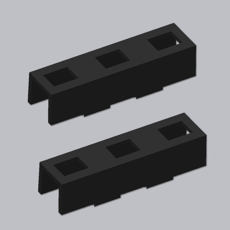 THT/TQHT Handle Tie Join 2/3/ 4 Single Pole or 2/3/4 Pole 1/2" Wide Replacement for GE General Electric Electrical Breakers Common Trip Breakers THT2 TQHT1 TQHT2
