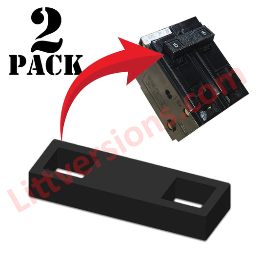 2 Pack Handle Tie Join 2 Single Pole or 2 Pole Replacement for Eaton Cutler Hammer Westinghouse Quicklag Type BA BAB QC QCR QBGF QBHW Circuit Breakers