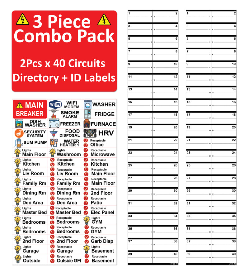Breaker Side 40 Circuits