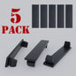 5 Pack 1/2 inch GE TFH THQP Challenger Type A Square D Universal Knockout Filler Plate 1/2" x 2.5" Blank Flush Cover for Twist Thin Circuit Breaker Electrical Panel Box Load Center