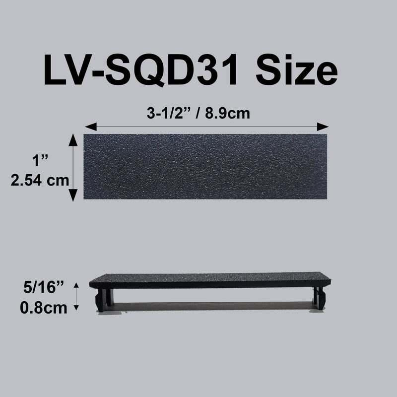 2 Pack 3.5" x 1" Replacement Filler Plate for Square D 80113-068 NF Panel Blank Filler Plate 3 1/2" X 1"