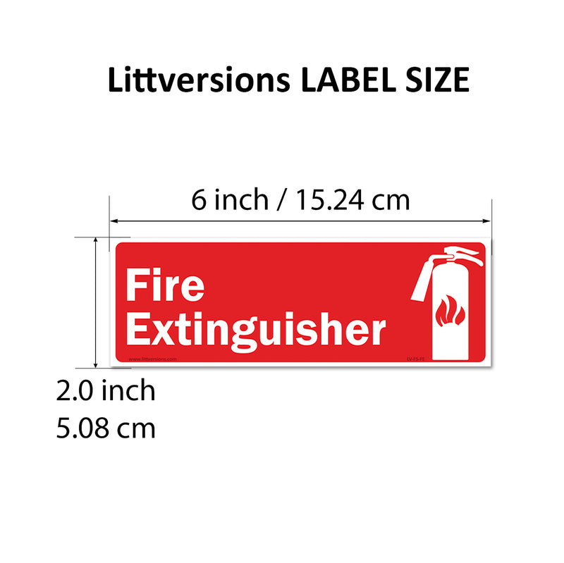 Fire Riser/Sprinkler Riser Room Label Stickers – High-Visibility Safety 2x6/3x9/4x12/5x7/7x10/10x14" Sign Decals, Waterproof Vinyl Adhesive Signs for Walls, Doors, and Commercial Facilities