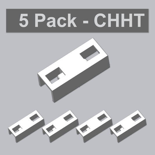 5-Pack CHHT Handle Tie Replacement for Eaton Cutler-Hammer Type CH Circuit Breakers, Joins Two Single-Pole 3/4-Inch CH 0.75 Inch Breakers