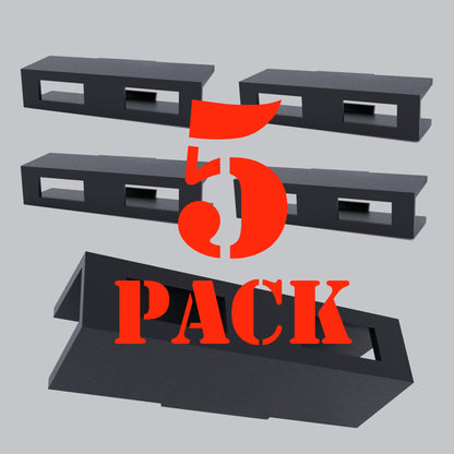 5-Pack HTNA Handle Ties for Federal Pioneer FPE Stab-Lok  2 Pole Breakers (NA/NB Type)