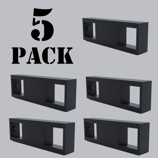 5 Pack Handle Tie for Joining 2 Single Pole 1" Replacement for Square D Schneider Electric Breakers Common Trip CHOM Breakers QO1HTCP HOMT HT Circuit Breaker