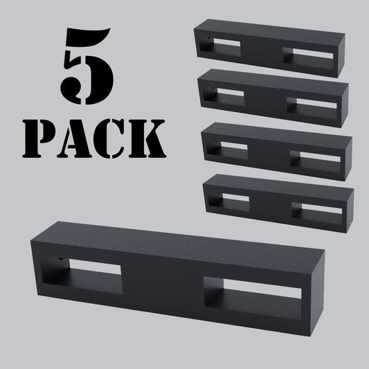 5 Pack Handle Tie Join 2 Single Pole 1" Wide Replacement for GE General Electric Electrical Breakers Common Trip Breakers Circuit Breaker THT2 THQL TEYXHT2