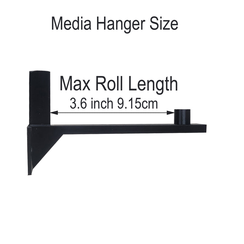 Media Hanger 1"(25mm) Diameter Cores for Replacement for Zebra ZT410 ZT411 ZM400 Ribbon Holder Thermal Barcode Label Printer P1058930-086 79839