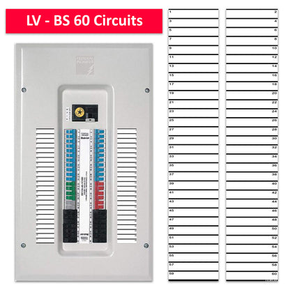 Breaker side 60 Circuits